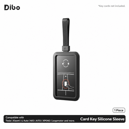 Key Card Holders - Black - 1 piece