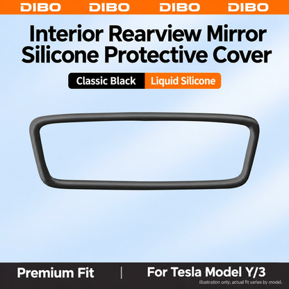 Mirror Frame Covers - Black - 1 piece