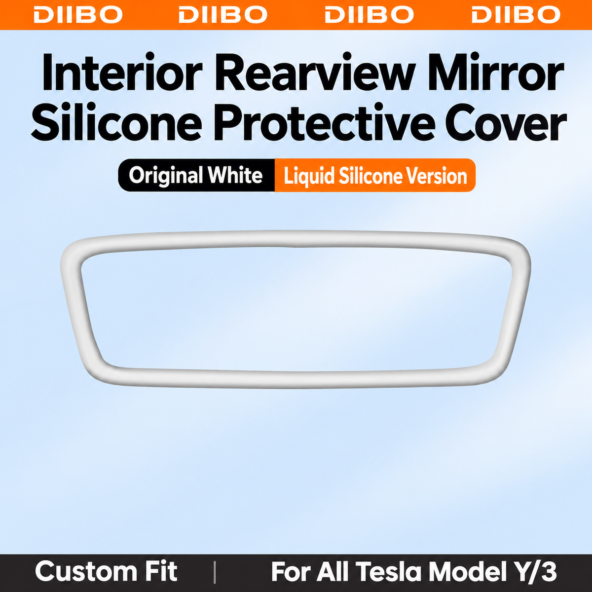 Mirror Frame Covers - White - 1 piece