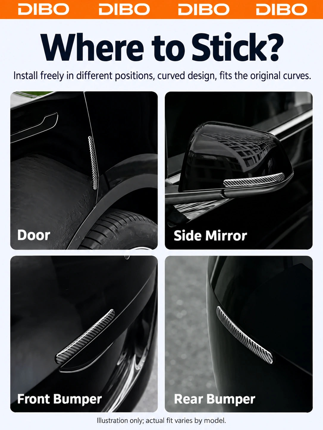 Dibo Body protection strips - product details 06-00