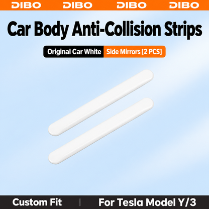Body Protection Strips - White / Mirror strips - 2 pieces