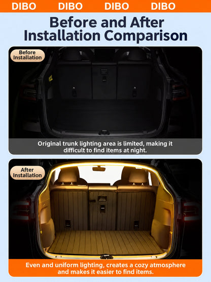 Dibo Model Y trunk LED light strip - product details 07-00