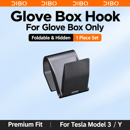 Glove Box Hooks - Black - 1 hook