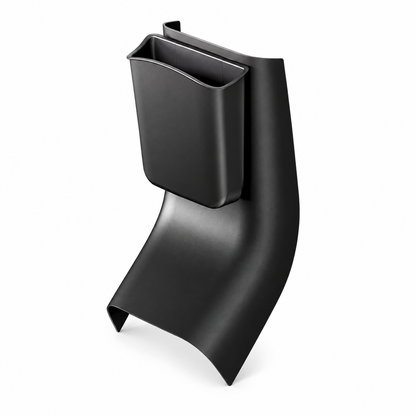 Dibo Rear air vent storage bin and anti-kick panel - white background product photo