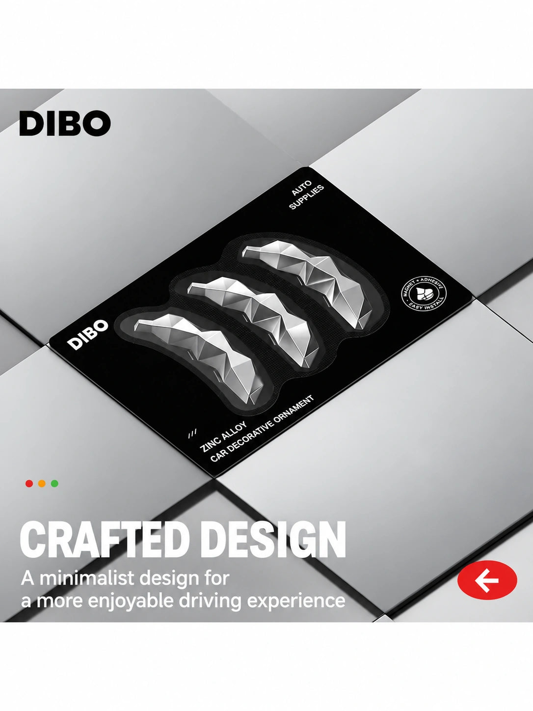 Dibo Faceted zinc alloy car ornaments - product details 10-01