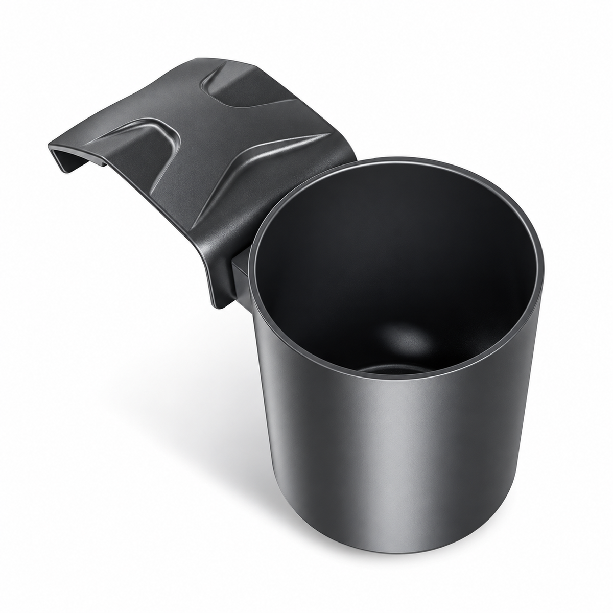 Tesla Model 3 Highland Dashboard Cup Holder, Clip-In ABS Mount on white background