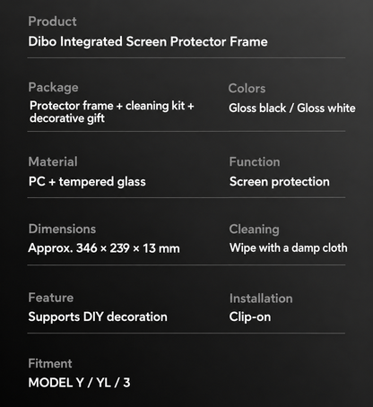 Screen Protector Frames - English product details 6