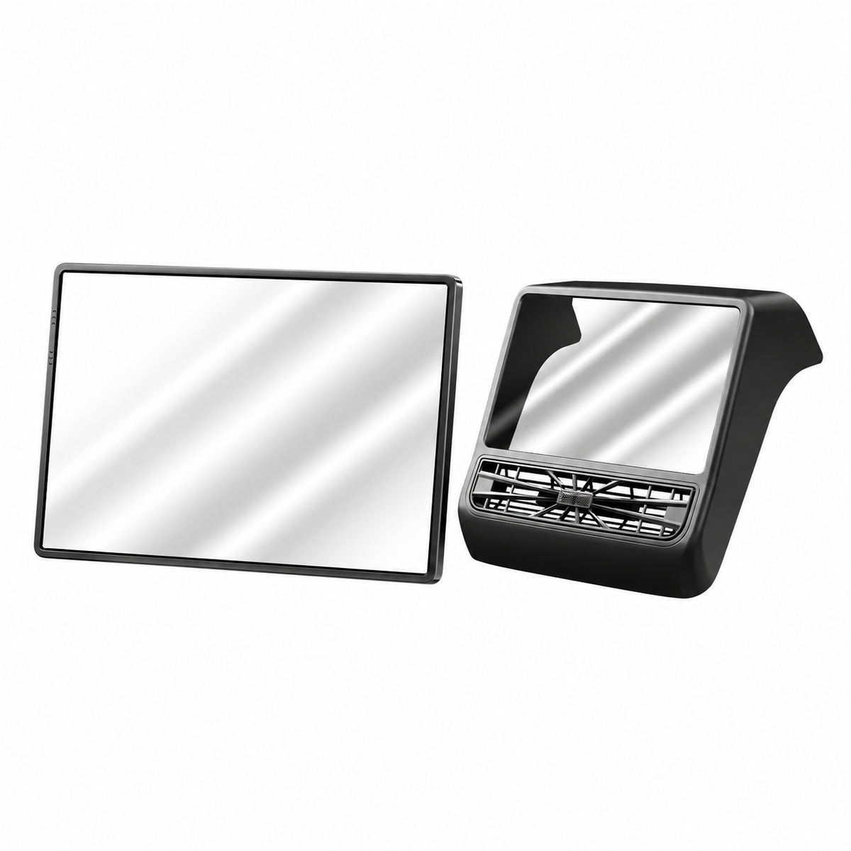 Screen Protector Frames - 16-inch front and rear set - Gloss black