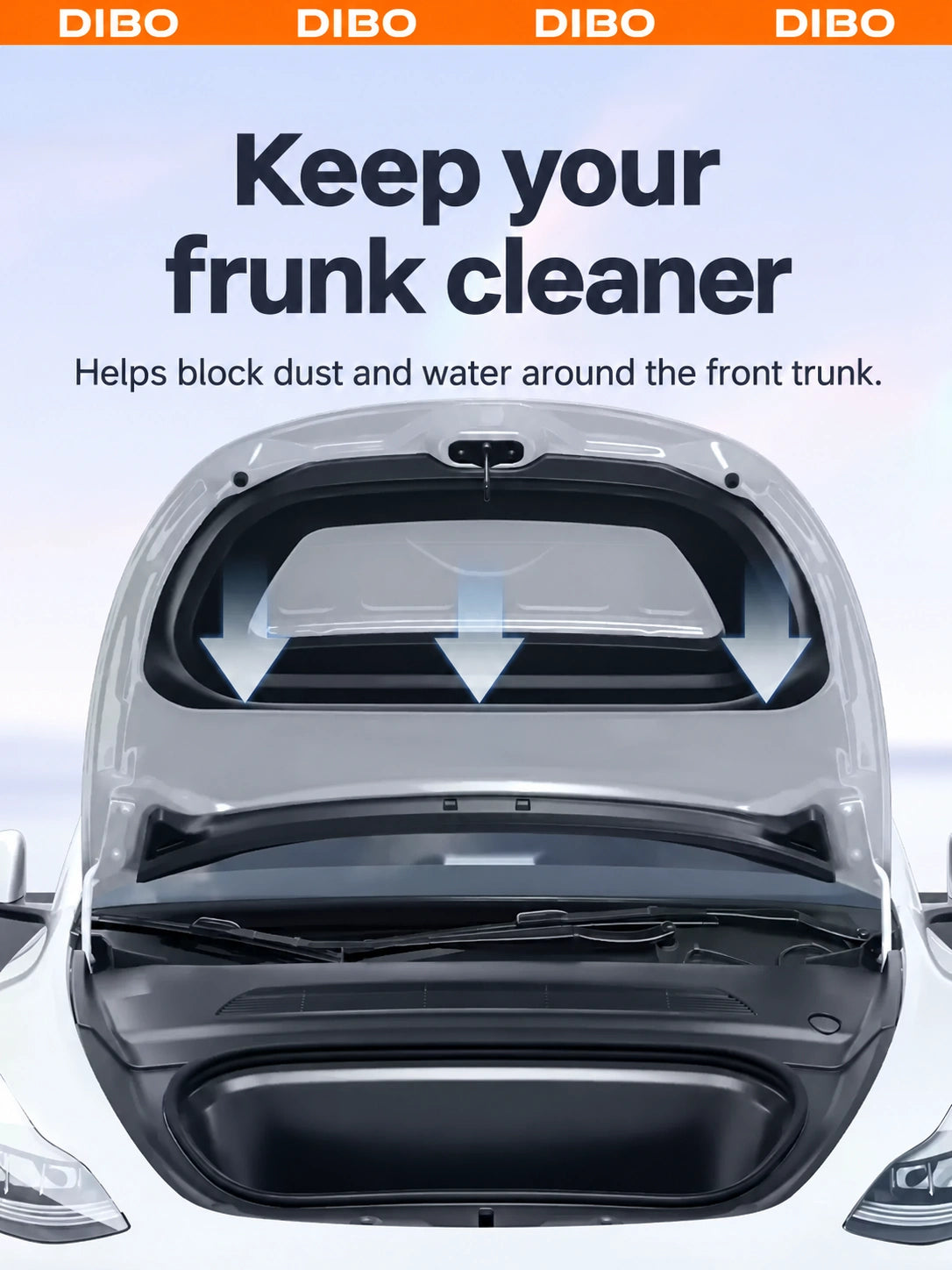 Frunk Water Deflectors - English product details 2