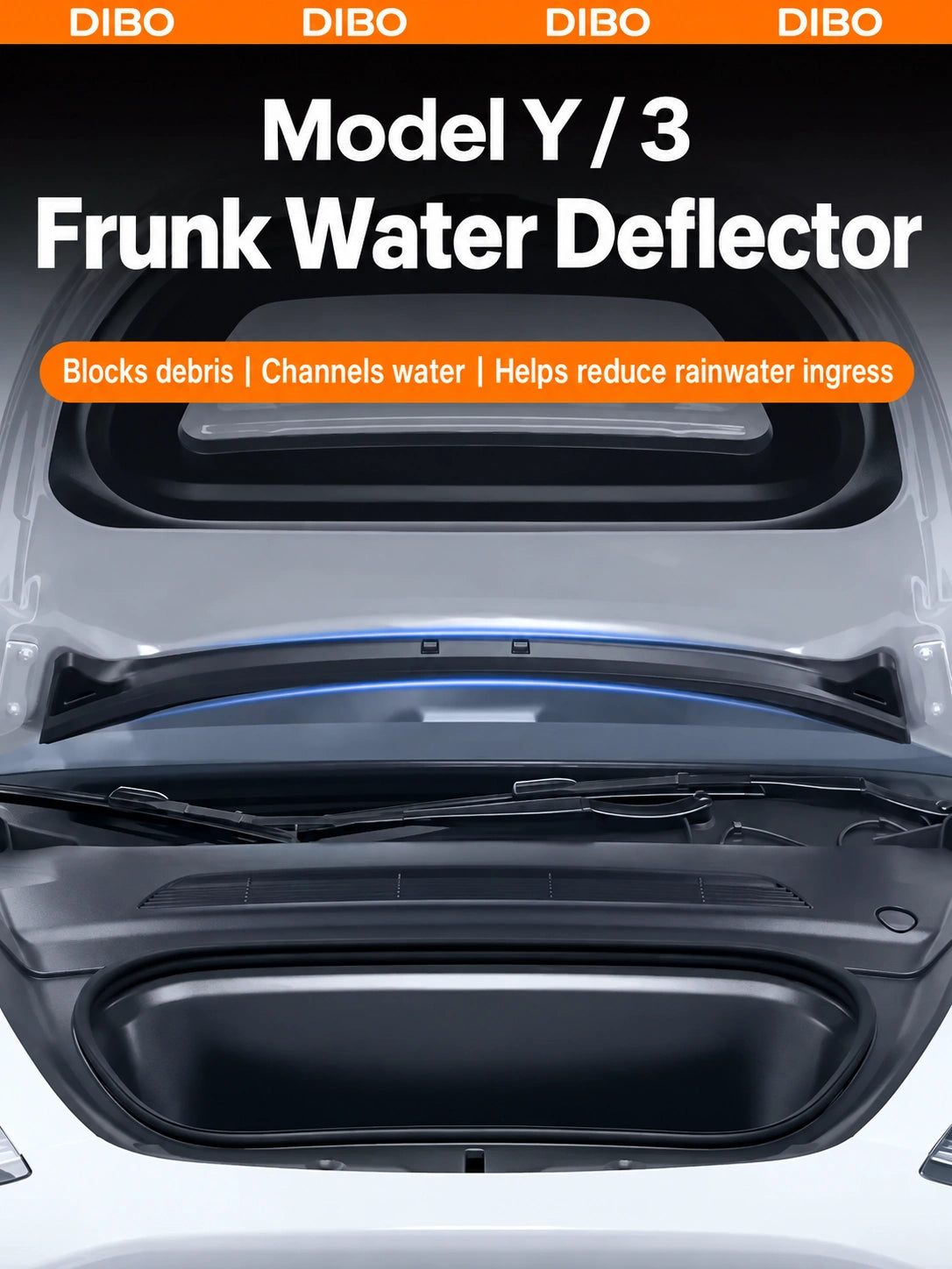 Frunk Water Deflectors - English product details 3