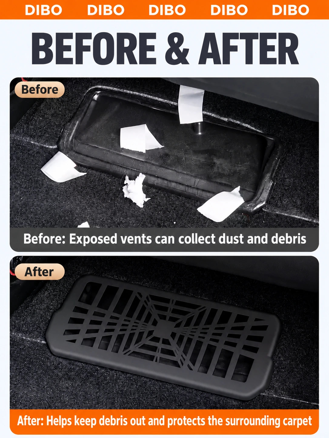 Under-Seat Vent Covers - English product details 6