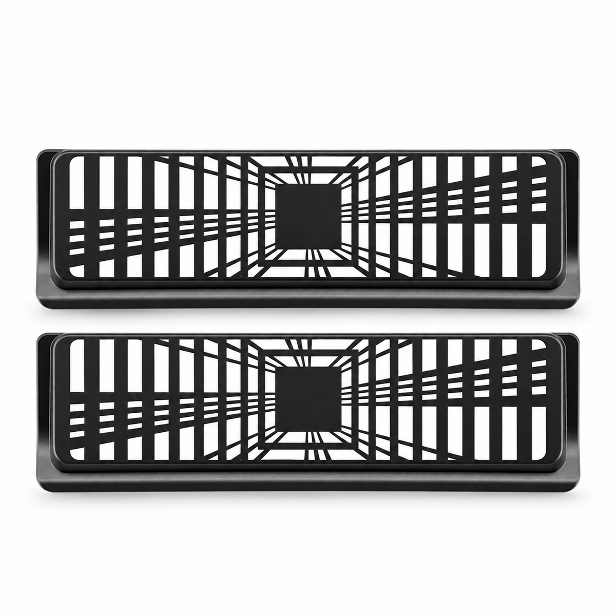 Under-Seat Vent Covers - Model Y 2021-2024 - Clip-in grille pair