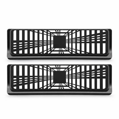 Under-Seat Vent Covers - Model Y 2021-2024 - Clip-in grille pair