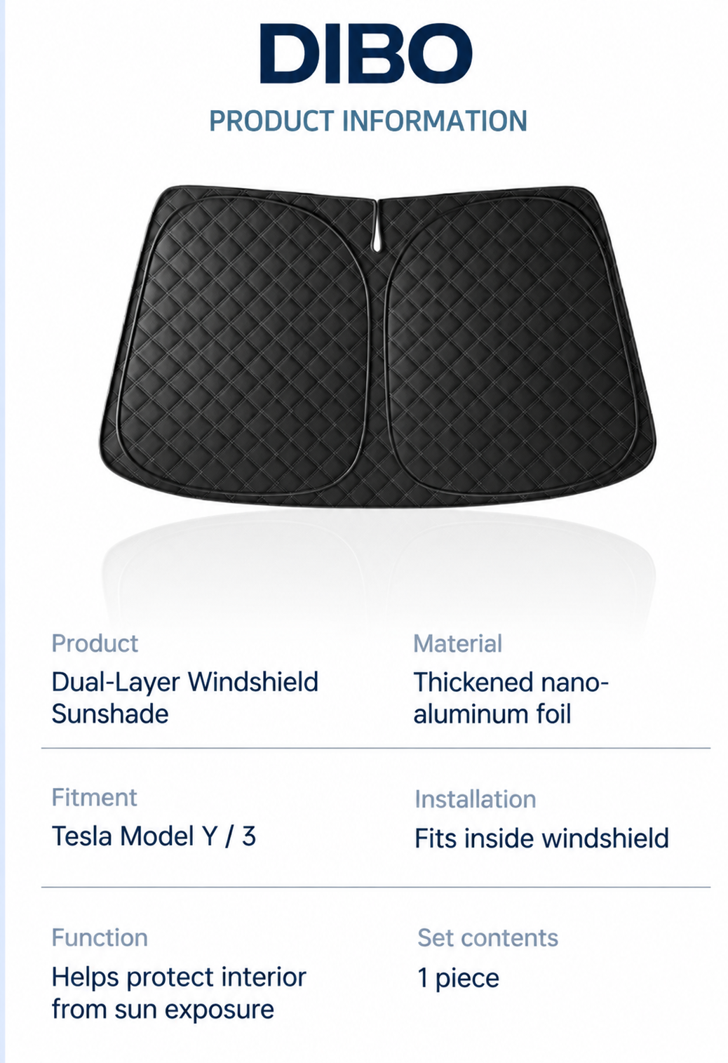 Windshield Sunshades - English product details 6
