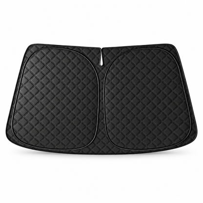 Tesla Model 3 & Model Y Windshield Sunshade, Folding or Umbrella on white background