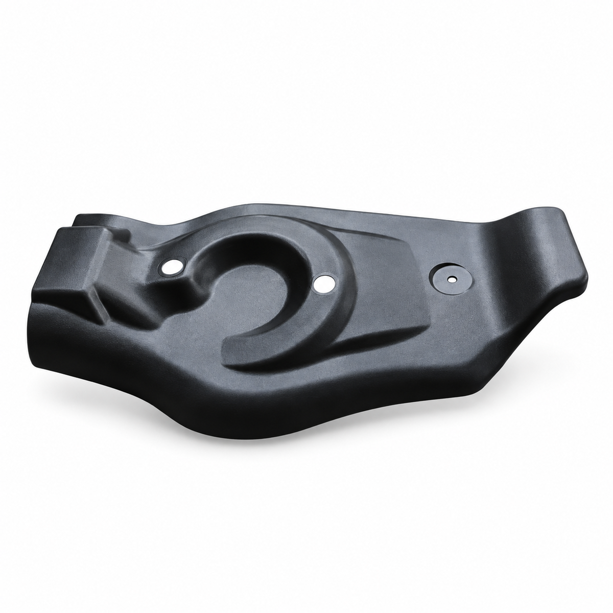 Tesla Model 3 & Model Y Rear Lower Control Arm Shield, Left or Right on white background