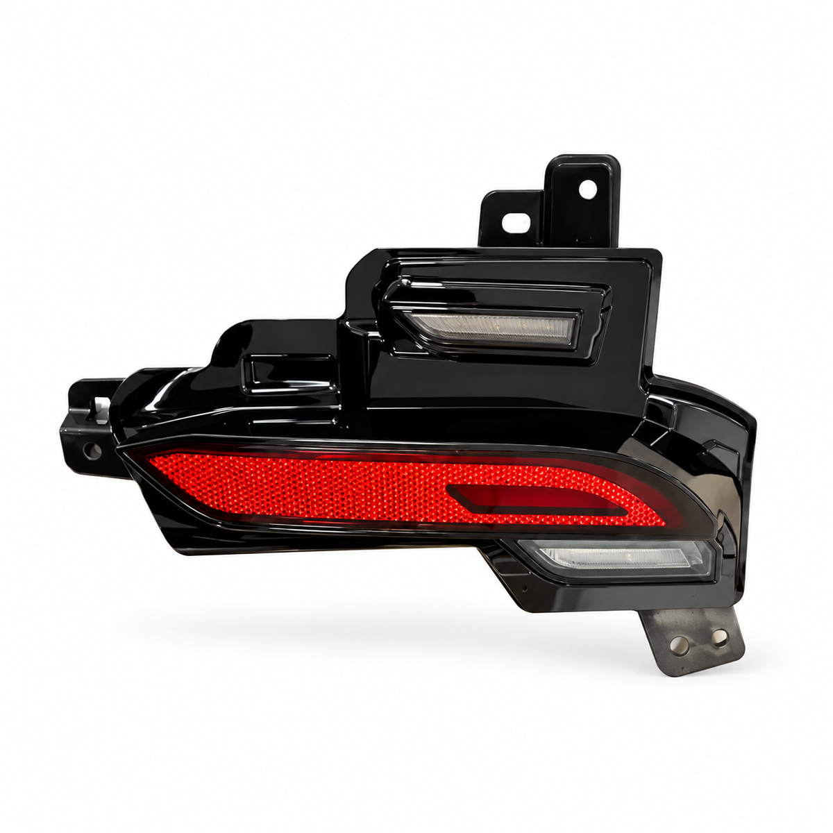 Tesla Model Y Juniper & Model Y L Rear Bumper Fog Lamp Assembly on white background