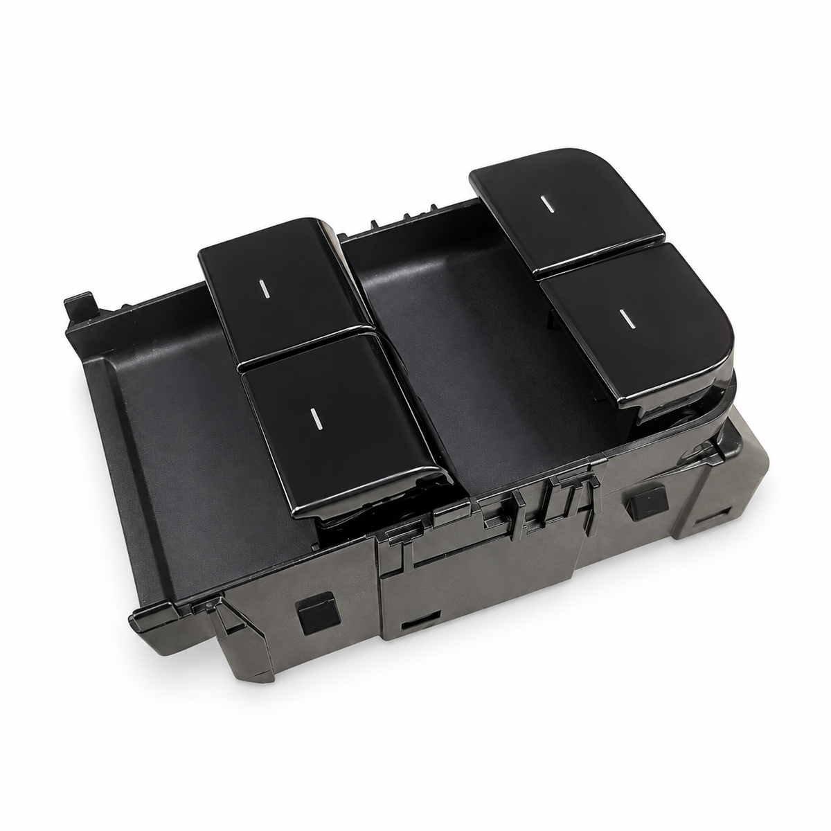Tesla Model 3 & Model Y Power Window Switch, Front & Rear Options on white background
