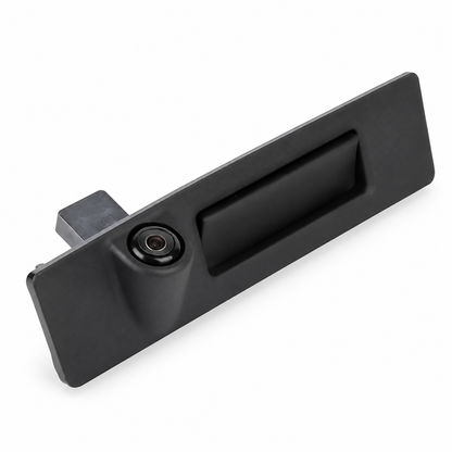 Tesla Model 3 & Model Y Trunk Release Handle Switch with Camera Options on white background