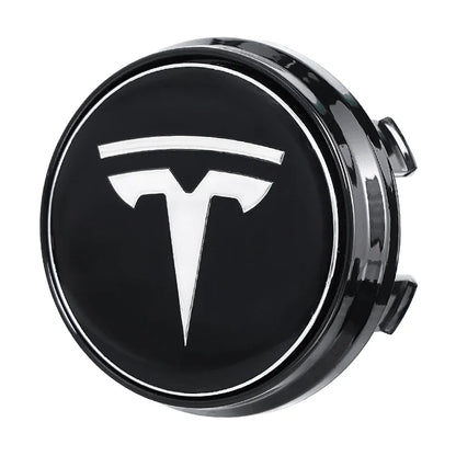 LED Wheel Hub Light Caps with Kinetic Power Generator for Tesla Model 3/Y/S/X (Set of 4) – Battery-Free Glowing Center Caps for Enhanced Safety and Style