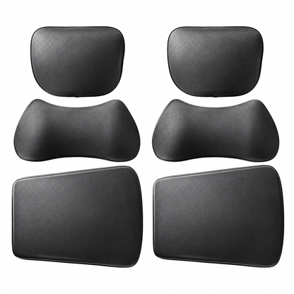 White-background view of the YONZEE six-piece seat cushion set